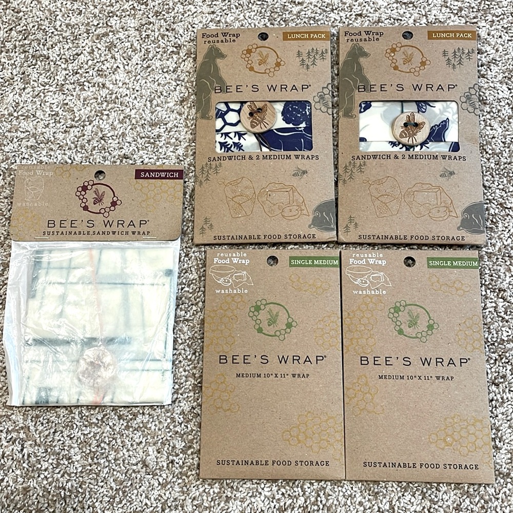 Bee’s Wrap Bundle! 5 items 🐝 New!